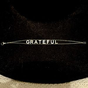Silver Grateful Bracelet
